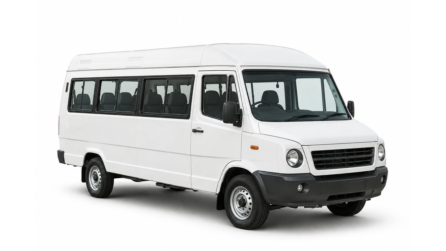Tempo Traveller representative vehicle